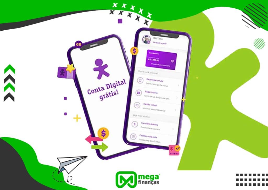 Conta digital gratuita Vivo Pay