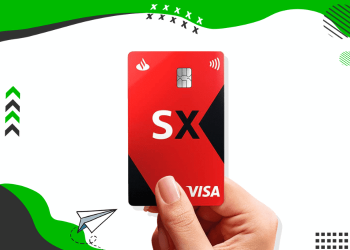 cartão santander sx