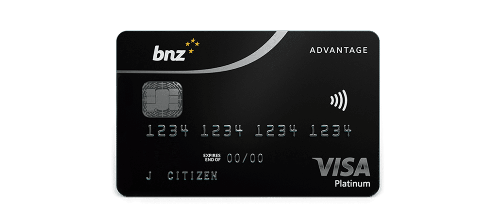 BNZ Advantage Visa Platinum