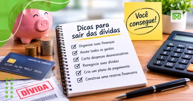 Dicas para sair dívidas